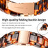 Bestig Compatible with Resin Apple Watch Band 38mm 40mm 41mm 42mm-Series 10, Stainless Steel Buckle Waterproof Replacement Strap for iWatch Ultra ...