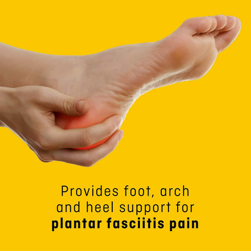 FUTURO Therapeutic Arch Support, Helps Relieve Symptoms of Plantar Fasciitis, Adjustable...
