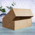 ONE MORE Cupcake Boxes with Inserts 6 Holders,9.5x6.3x3inch Large Brown Kraft Standard Bakery Boxes with Window Food Grade Cake Carrier Container ...