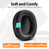 ATH M70X Ear Pads - TRANSTEK Replacement Ear Cushion Compatible with ATH-M70X Headphones I Thicker Memory Foam (Protein Leather)...