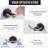 ARCORA Towel Hooks Black and Gold, SUS 304 Stainless Steel Double Wall Hooks, Heavy Duty Robe Hooks, Bathroom Towel Hooks for Wall...