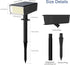 Solar Spot Lights Outdoor,72 LEDs Solar Spotlight,IP65 Waterproof Solar Landscape,High Brightness Garden Courtyard Solar Street Light?Outdoor Sola...