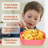 Air Fryer Silicone Liners Square 2 Pack 7.1 Inch Airfryer Liners 4-7 QT Reusable Air Fryer Liners Silicone Pot Oven Liner Baking Tray, Air Fryer B...