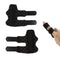 SAVITA 2 pcs Trigger Finger Splints, Composite Cloth Finger Brace for Broken Finger Protection Finger Knuckle Immobilization Sleeves for Sprained ...