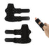 SAVITA 2 pcs Trigger Finger Splints, Composite Cloth Finger Brace for Broken Finger Protection Finger Knuckle Immobilization Sleeves for Sprained ...