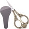 Precision Embroidery Scissors – 4.6in Vintage Classic Straight Pointed Shears, Sharp Stainless Steel Small Detail Thread Snips for Needle Craft, S...