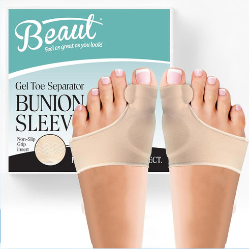 Bunion Corrector and Orthopedic Hallux Valgus Relief Splint Gel Bunion Pads Sleeves Brace – Toe Stretcher Bunion Guard for Men and Women Gel Toe S...