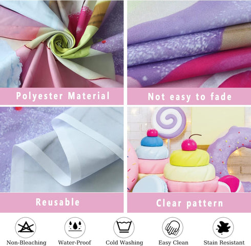 DASHAN 7x5ft Polyester Baby Shower Backdrop Welcome Our Little Princess Silver Crown Pink Photography Background for Newborn Baby Shower Baby Girl...
