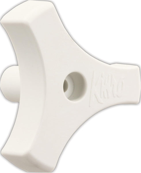 JR Products 20185 Tri-Lug Window Knob - 13/16", White...