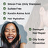 Moist Diane Pump Hydrating Shampoo for Men & Women, Organic & Natural Anti-dandruff Clarifying Japanese Hair Shampoo with Pump for Dry Hair Extra ...