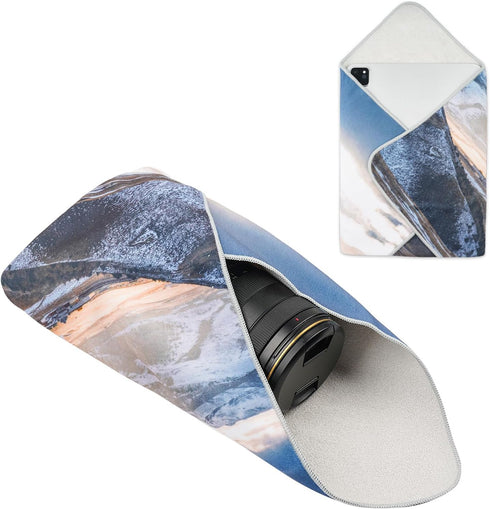 Besnfoto Magic Cloth Wrap Protective Camera Lens Wrap Anti-scratch Dust Proof Self-Adhesive Cloth Wrapper for DSLR/Phone/Laptop/Camera Accessories...