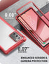 i-Blason Ares Clear Case for Galaxy Note 20 5G 6.7 inch (2020 Release), Dual Layer Rugged Clear Bumper Case Without Built-in Screen Protector (Red...