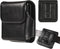 for Samsung Galaxy Z Flip 5/4/3 Phone Pouch Holster Belt Case, Leather Pouch with Belt Clip for Phone Holster Case for Motorola Razr Plus, Moto Ra...
