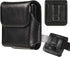 for Samsung Galaxy Z Flip 5/4/3 Phone Pouch Holster Belt Case, Leather Pouch with Belt Clip for Phone Holster Case for Motorola Razr Plus, Moto Ra...