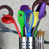Chef Craft Premium Silicone Cooking Ladle, 11.25 inch, Red...
