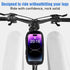 Bike Bag - Waterproof Bike Frame Bag with Sun-Visor Rain Cover, Bike Phone Holder with TPU Sensitive Touch Screen, Handlebar Bag Bicycle Accessori...