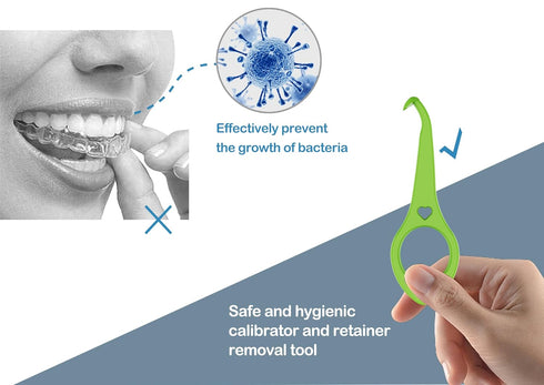 Clear aligner removal tool-invisible removable braces, invisible aligner remover-aligner remover-fixer remover(80PCS)...