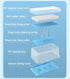 LELEMON Soap Dish with Drain Multifunctional Soap Dish Soap Cleaning Storage Foaming Box for Home Bathroom Kitchen Keep Soap Dry& Easy to Clean...