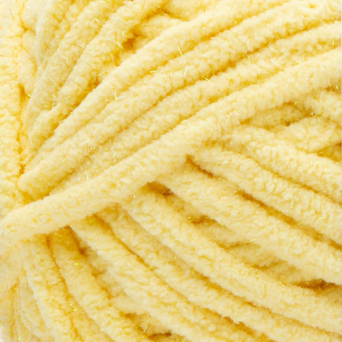 Bernat Baby Blanket Sparkle Sunshine Yarn - 1 Pack of 10.5oz/300g - Polyester - #6 Super Bulky - 220 Yards - Knitting, Crocheting, Crafts & Amigur...