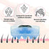 2 Pcs Ice Tray Hair Scalp Massage Molds, 4.5oz Unique Hair Brush Soap Bar Silicone Molds at Home (Blue and Pink)...