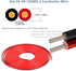 HOMELYLIFE 2Pin COB LED Strip Connectors 8mm Soldless 10 Pack with 16.4ft Extension Cable for 8mm width COB LED Strip Lights...