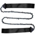 Pocket Chainsaw with Paracord Handle, Folding Chain Hand Saw, Emergency Outdoor Survival Gear for Camping, Hunting, Hiking, Cutting Wood & Tree (B...