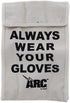 MAGID A.R.C. Cotton Twill Canvas Glove Bag for Rubber Insulating Electrical Gloves,White...