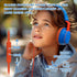 Headphone Kids Volume Limited 85/96dB Wired Over-Ear/On-Earr Foldable Headset with Inline Cable Aux 3.5mm Cord Mic for Boy Girl Child School PC No...