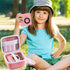 Lumus&Solem Pink Kids Camera Case for Instant Cameras - Storage Bag Compatible with Digital Video Cameras for Girls and Toddlers?Case Only?...