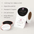 Mobiusea Creation Candle Label Roll | 300pcs Rose Gold Labels for Candle Making Supplies, Tins, Containers, Jars with Lids, Boxes Packaging...