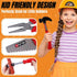 Kids Handyman Tools Toy Set, 52 PCS Mechanic Pretend Play Construction Playset with Hard Hat, Nuts, Bolts - Realistic Plastic Toddler Children Acc...