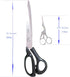 Heavy-Duty Extra Long Large Home/Office Utility Scissors, 12-Inch Upholstery Tailor Shears, 4.5-Inch Crane Embroidery Sewing Crafting Scissors, St...