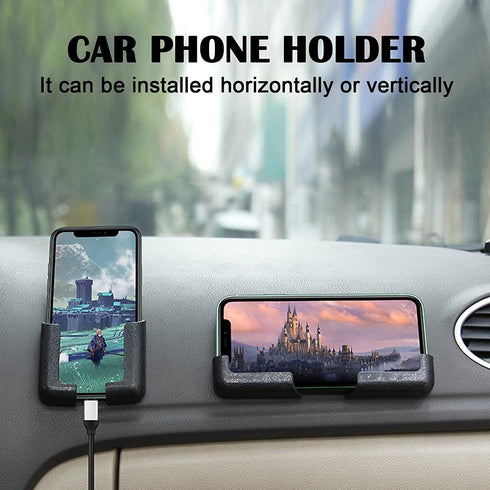 Multifunctional Mobile Phone Bracket - 2023 New Self Adhesive Dashboard Mount Car Phone Holder, Adjustable Phone Holder, Car Phone Holder Mount fo...