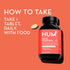 HUM Base Control -Iron Free,Daily Women's Minerals with B Complex, Vitamin C, 22 Micro-Nutrients to Support Postmenopausal Women - Non-GMO, Soy-Fr...