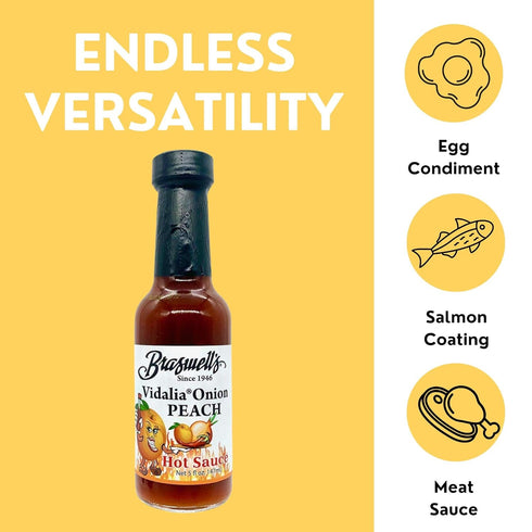 Braswell's Vidalia Onion Peach Hot Sauce...
