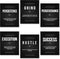 Motivational Bedroom Decor Inspirational Wall Art for Living Room Pictures for Bedroom Office Wall Decor?Positive Quotes & Sayings Posters (Set of...
