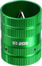 Metal Pipe Reamer for Copper PVC Pipe, Deburring Tool, PlumbingTools, 1/4” to 1-5/8” Inner/Outer Tubing Cleaner, Tube Chamfering Tool (Green)...