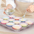 Standard Cupcake Liners 400 Count Colorful Paper Baking Cups Disposable Cupcake Wrappers for Wedding and Party Baking Supplies (Gradient Color)...