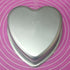 Heart Shaped Cake Pan - 6x3 Inch Aluminum Cake Tin for Weddings, Parties, and Family Occasions Make cake pans for 1-2 servings, heart-shaped small...