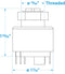 Seachoice Ignition Starter Switch for Johnson/Evinrude, Push to Choke...