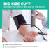 Blood Pressure Monitor Upper Arm Blood Pressure Monitors for Home Use BP Machine with 2x120 Reading Memory Adjustable Arm Cuff 8.7"-15.7" Large Di...
