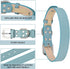 Leather Dog Collar for Small Medium Large Dog Adjustable Waterproof Dog Collars with Alloy Buckle Heavy Duty for Puppy kitten...