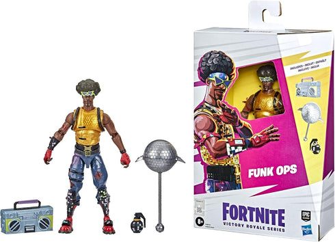 Fortnite Victory Royale Series Funk Ops Collectible Action Figure with Accessories - Ages 8 and Up, 6-inch...