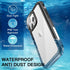 AICase for iPhone 14 Pro Case Waterproof, Clear Water Proof Shockproof Dustproof Snowproof Full Body Rugged Transparent Underwater Phone Case for ...