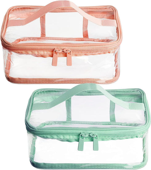 Travel Toiletry Bag, Waterproof, 2 Pack...