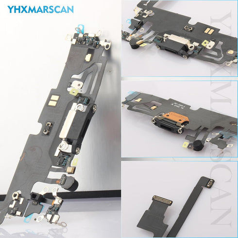 Charging Port Replacement for iPhone 12 Pro Max USB Dock Connector Flex Cable Microphone Replacement for iPhone 12 Pro Max with Tools...