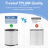 P60 Air Purifier Replacement Filters,Three-in-One Nylon Pre-Filter,True HEPA Filter,High-Efficiency Carbon Filter,P60-RF,White,Pack of 2....
