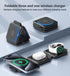 3 in 1 Charging Station for Apple Devices 20W Foldable Mag-Safe Charger for Travel Wireless Charger Pad for iPhone 15 14 13 12 Pro/Pro Max/Plus/Mi...