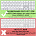 ProElife Keyboard Cover Skin for 2018-2017 Apple Magic Keyboard with Numeric Keypad A1843 US Enter MQ052LL/A Wireless Bluetooth Keyboard Ultra Thi...
