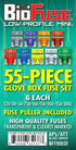 Low Profile Mini ATT 55 Piece Automotive Car Fuse Assortment Glove Box Set (54 LP-Mini Blade Fuses + Fuse Puller) 2A 3A 5A 7.5A 10A 15A 20A 25A 30...